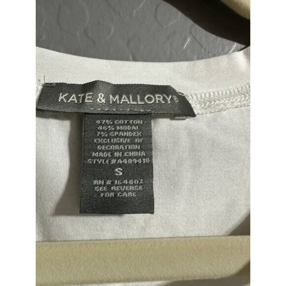Kate & Mallory Women's Super Soft Loose Top Size S NWOT - Picture 3 of 4